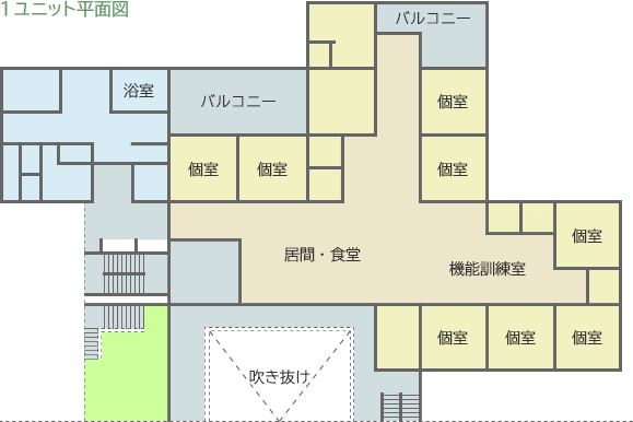 「紅葉」平面図